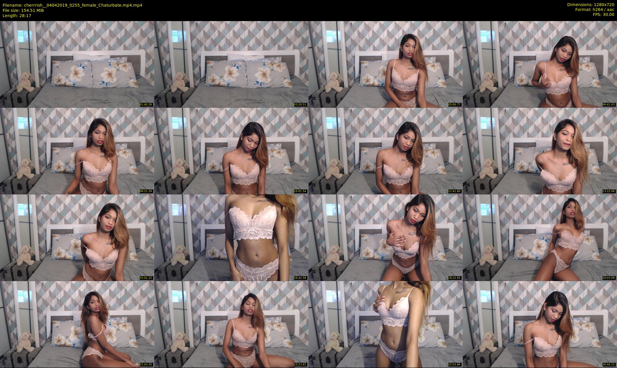 cherrrish_ — 29 minute Chaturbate female cam show recording, 720p, Apr 4, 2019