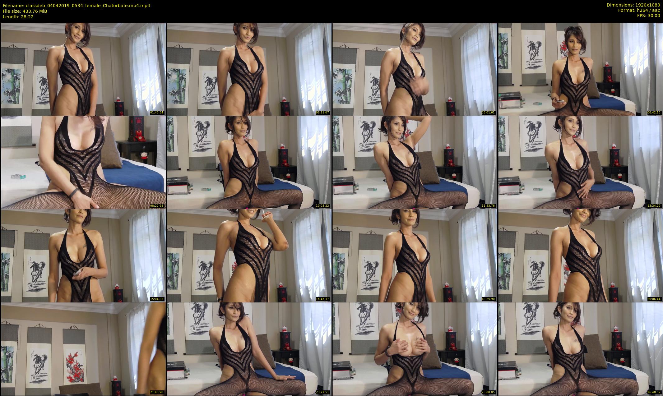 classdeb — 29 minute Chaturbate female cam show recording, 1080p, Apr 4, 2019