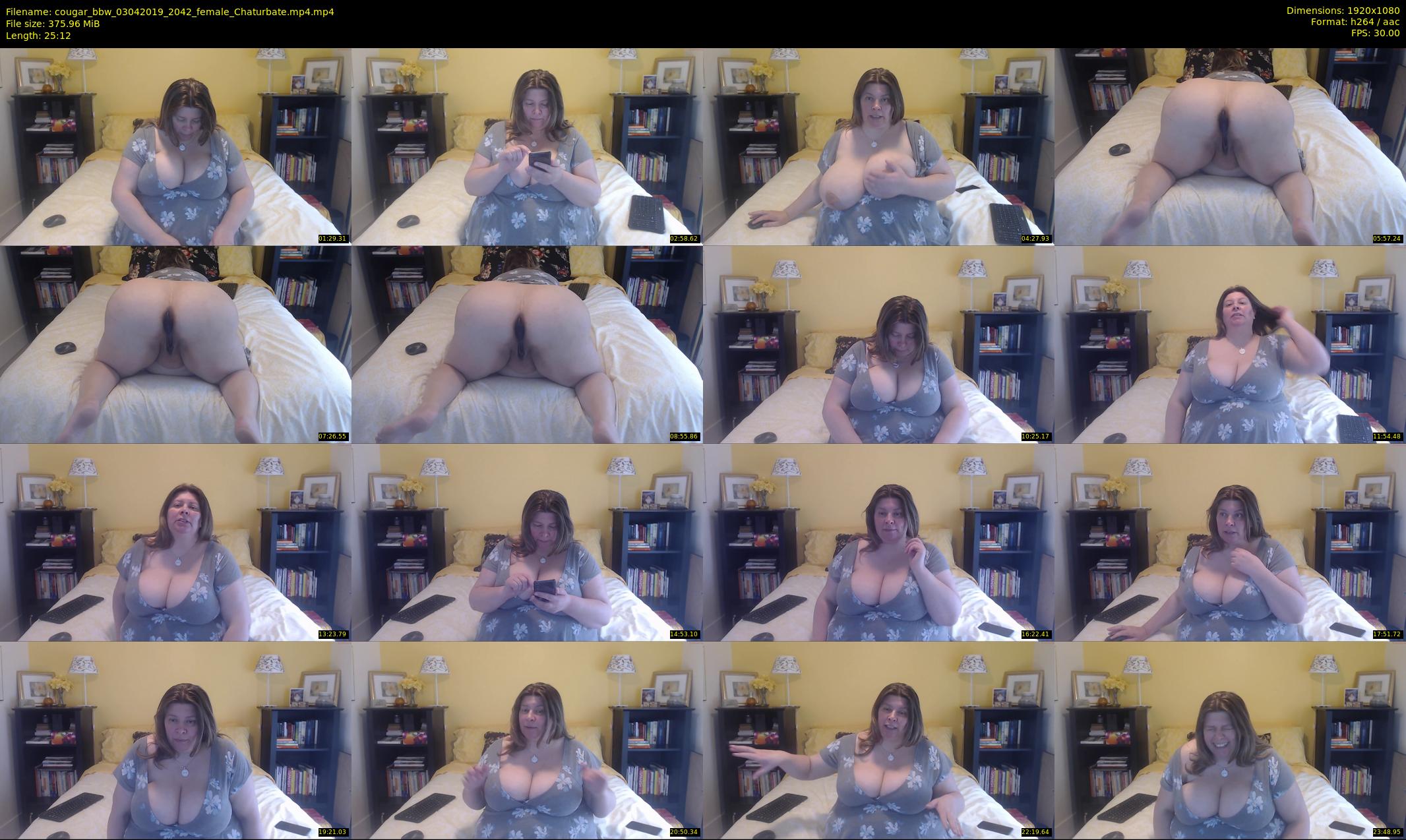cougar_bbw — 26 minute Chaturbate female cam show recording, 1080p, Apr 3, 2019