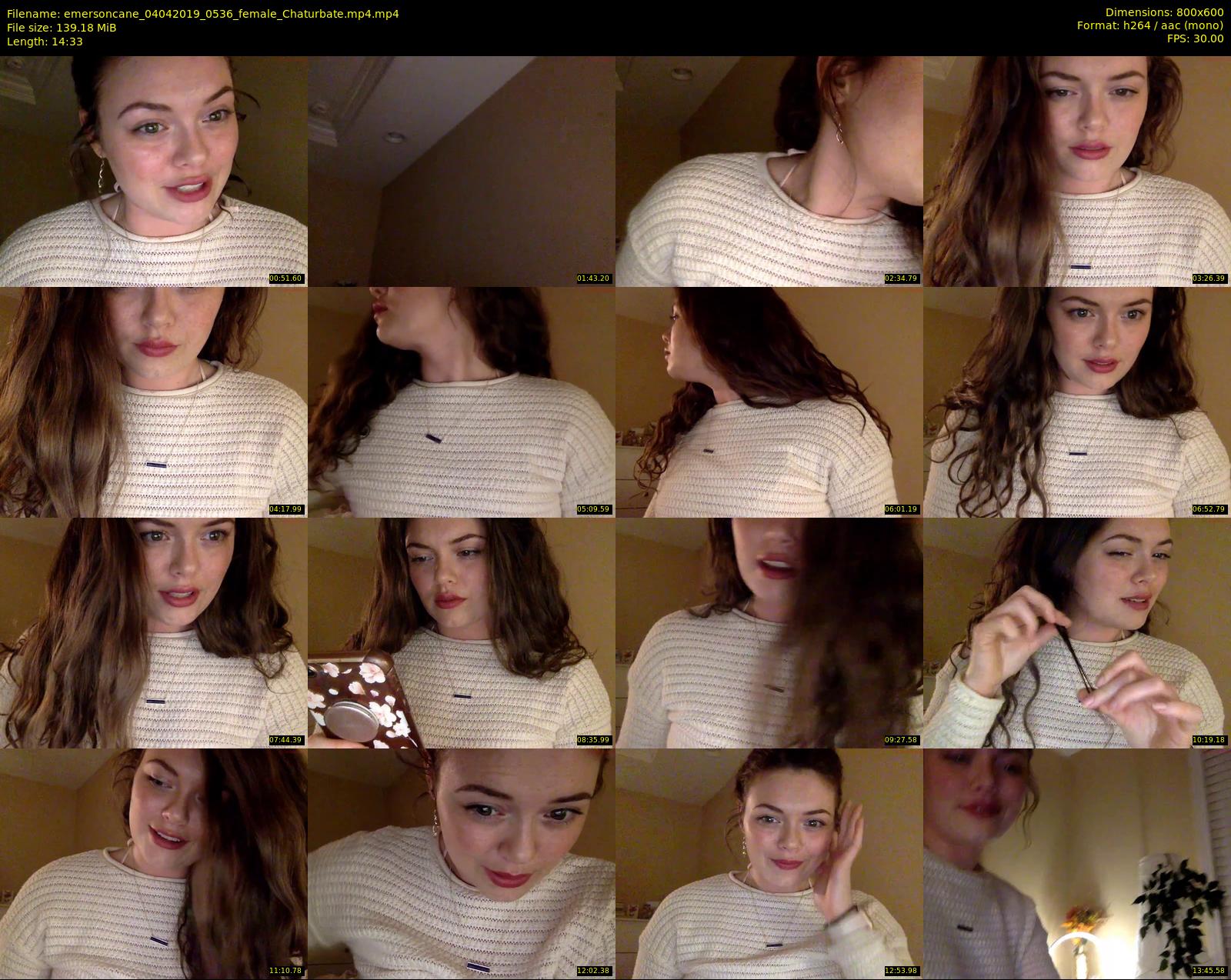emersoncane — 15 minute Chaturbate female cam show recording, 480p, Apr 4, 2019