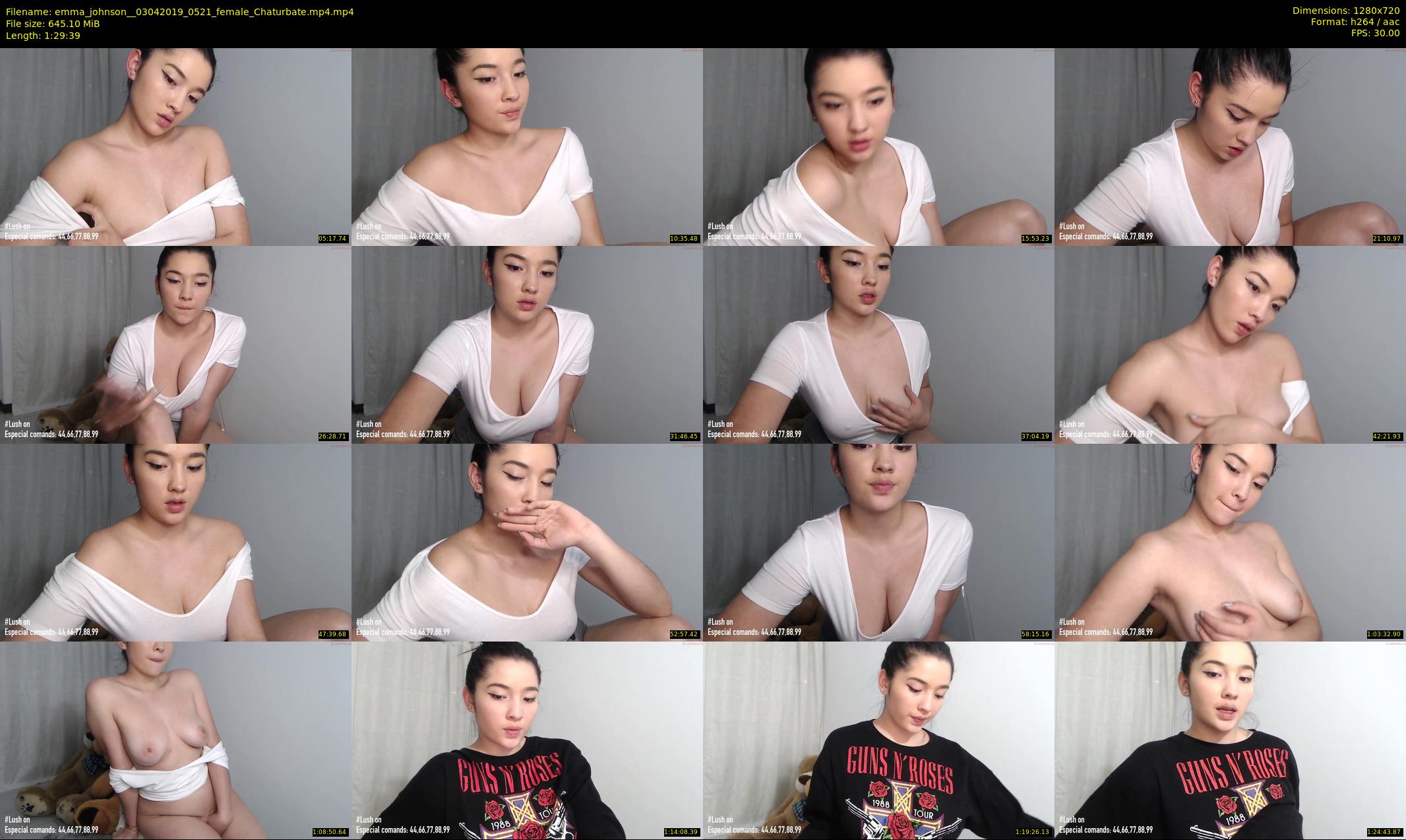 emma_johnson_ — 90 minute Chaturbate female cam show recording, 720p, Apr 3, 2019