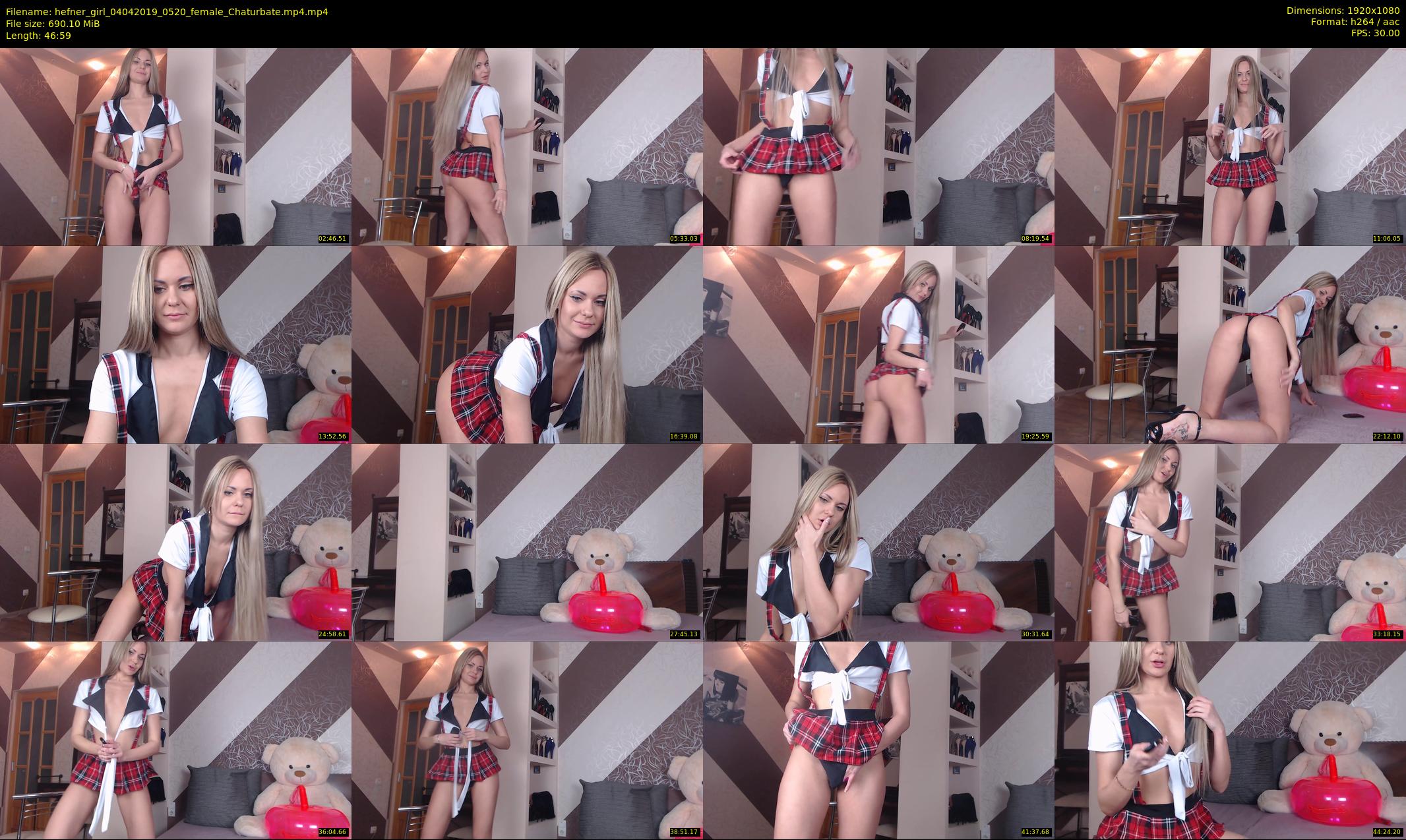 hefner_girl — 47 minute Chaturbate female cam show recording, 1080p, Apr 4, 2019
