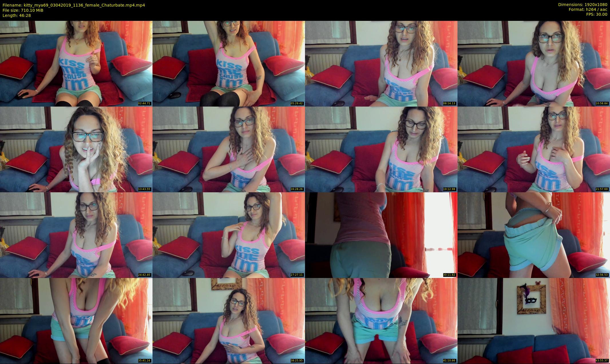 kitty_mya69 — 47 minute Chaturbate female cam show recording, 1080p, Apr 3, 2019