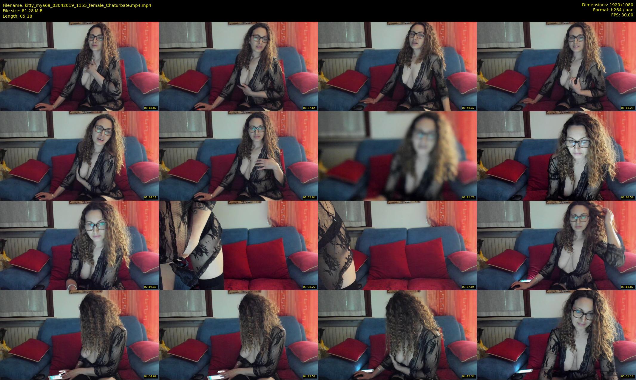kitty_mya69 — 6 minute Chaturbate female cam show recording, 1080p, Apr 3, 2019