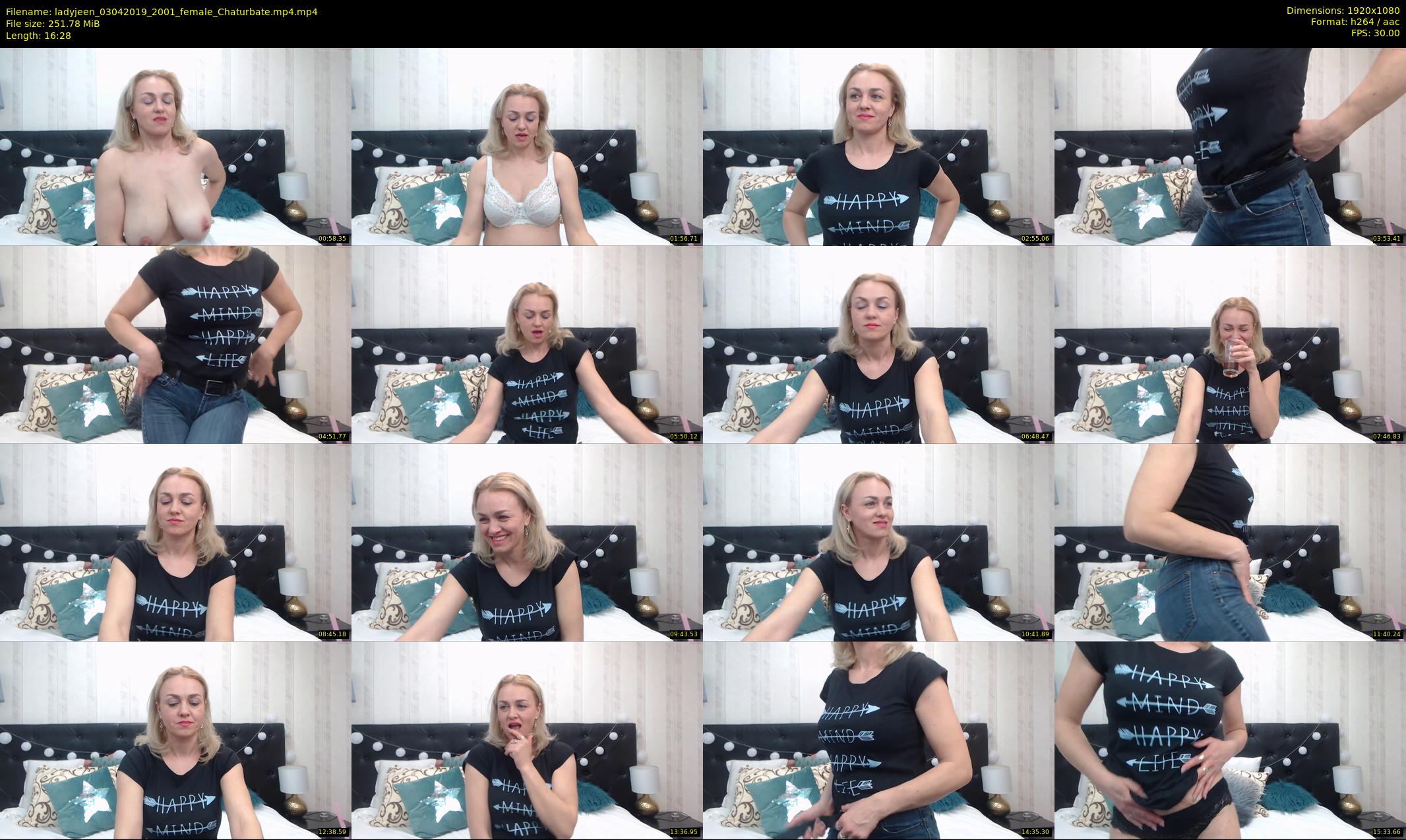 ladyjeen — 17 minute Chaturbate female cam show recording, 1080p, Apr 3, 2019