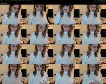 milkykandy — 3 minute Chaturbate female cam show recording, 720p, Apr 3, 2019