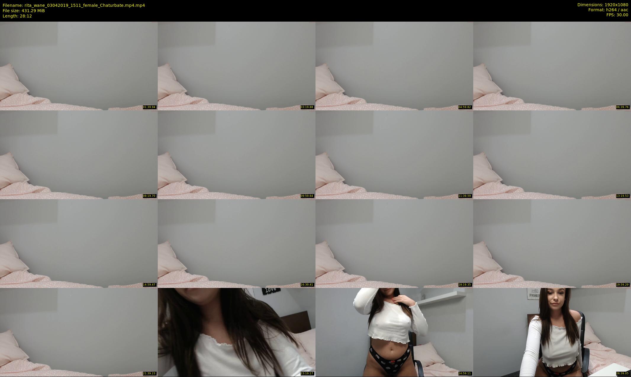 rita_wane — 29 minute Chaturbate female cam show recording, 1080p, Apr 3, 2019