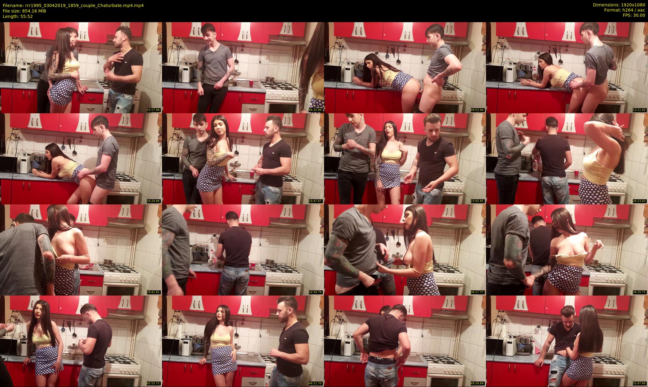 rrr1995 — 56 minute Chaturbate couple cam show recording, 1080p, Apr 3, 2019