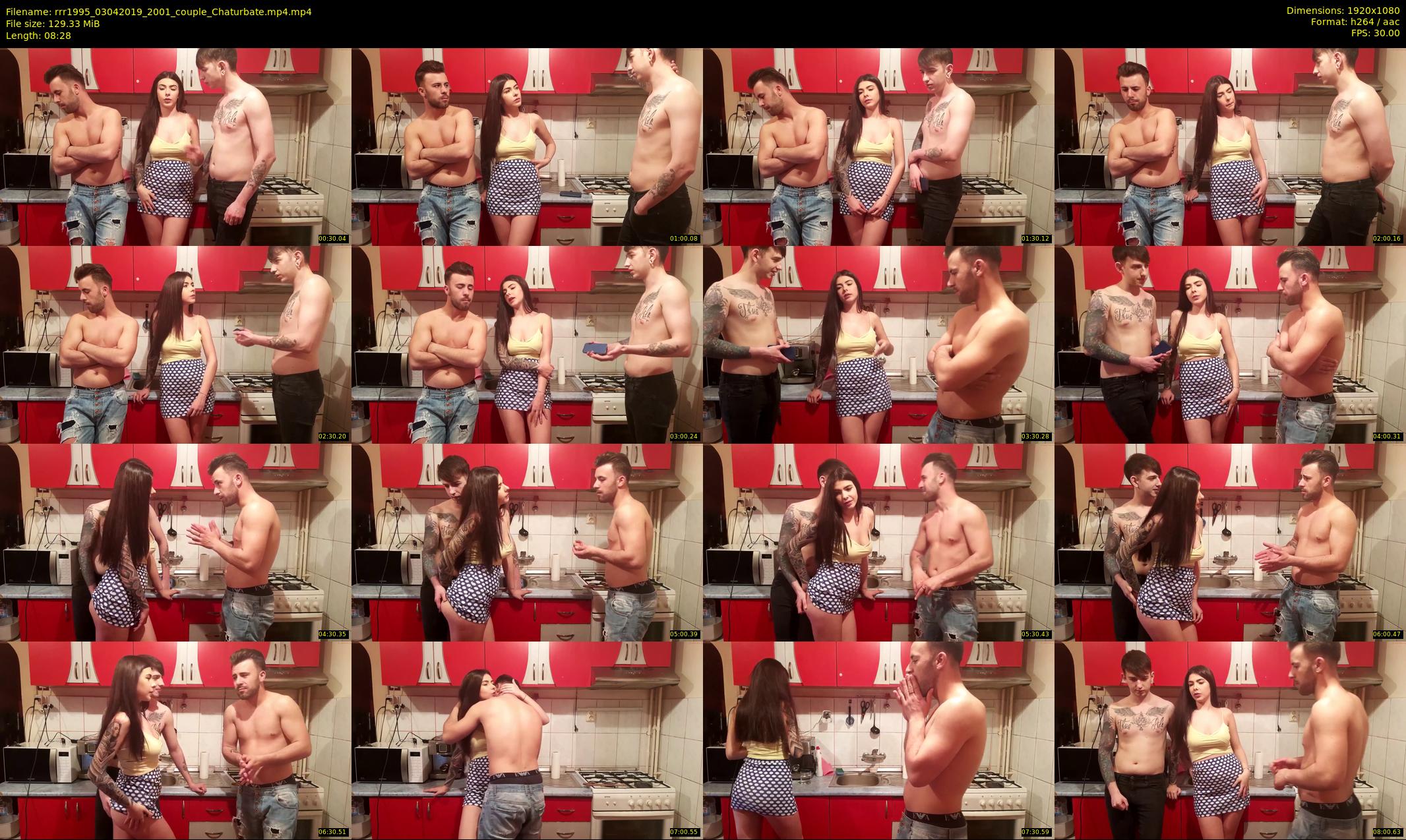 rrr1995 — 9 minute Chaturbate couple cam show recording, 1080p, Apr 3, 2019