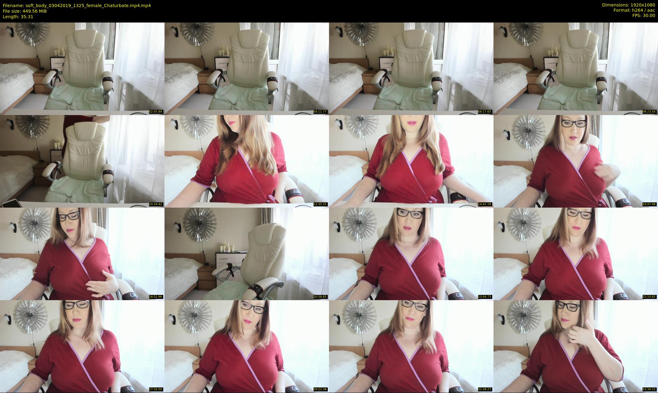 soft_body — 36 minute Chaturbate female cam show recording, 1080p, Apr 3, 2019