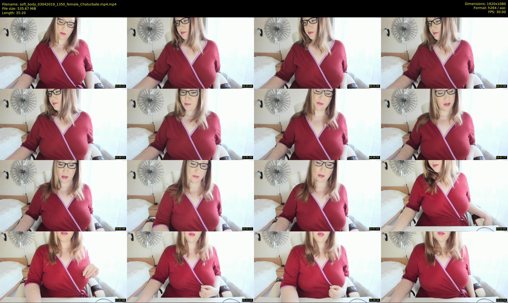 soft_body — 36 minute Chaturbate female cam show recording, 1080p, Apr 3, 2019