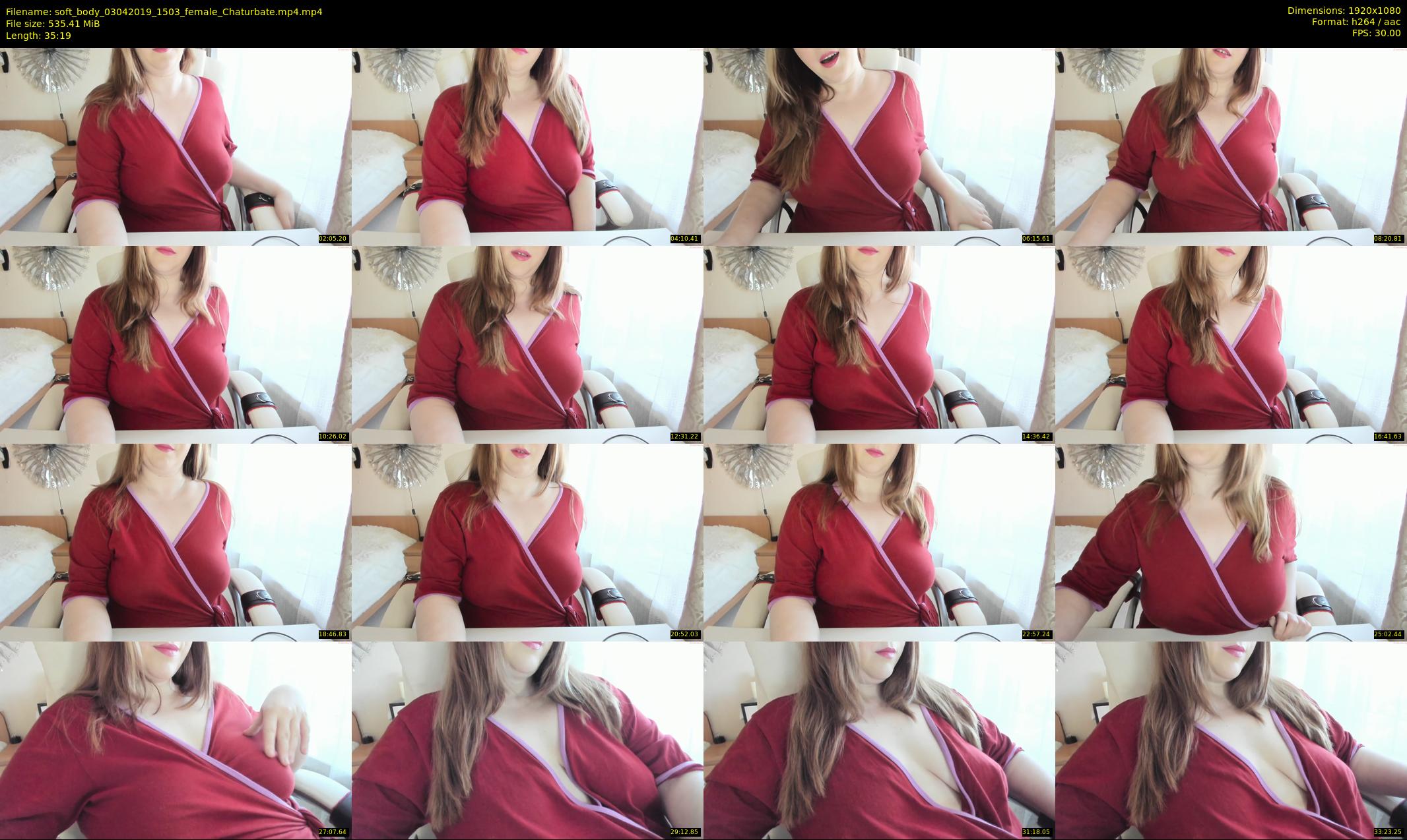 soft_body — 36 minute Chaturbate female cam show recording, 1080p, Apr 3, 2019