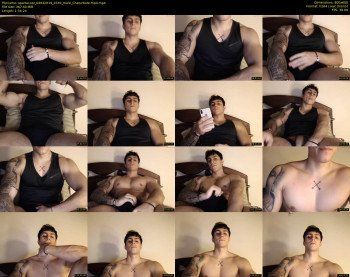 spartacozz — 95 minute Chaturbate male cam show recording, 480p, Apr 4, 2019
