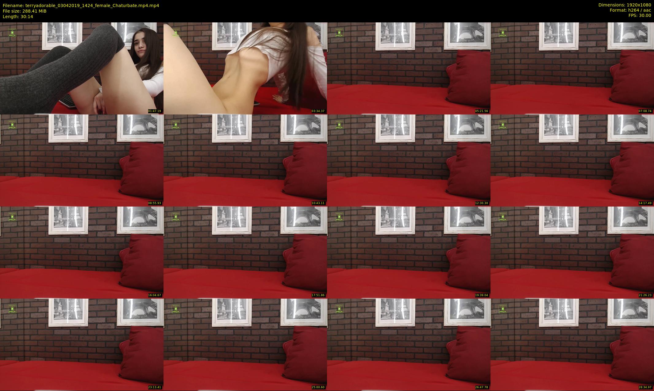 terryadorable — 31 minute Chaturbate female cam show recording, 1080p, Apr 3, 2019