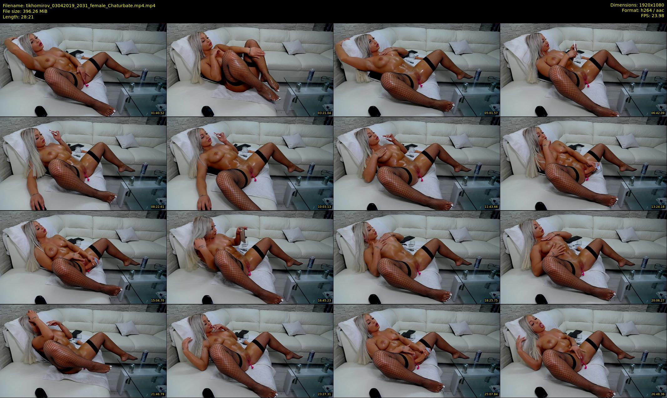 tikhomirov — 29 minute Chaturbate female cam show recording, 1080p, Apr 3, 2019