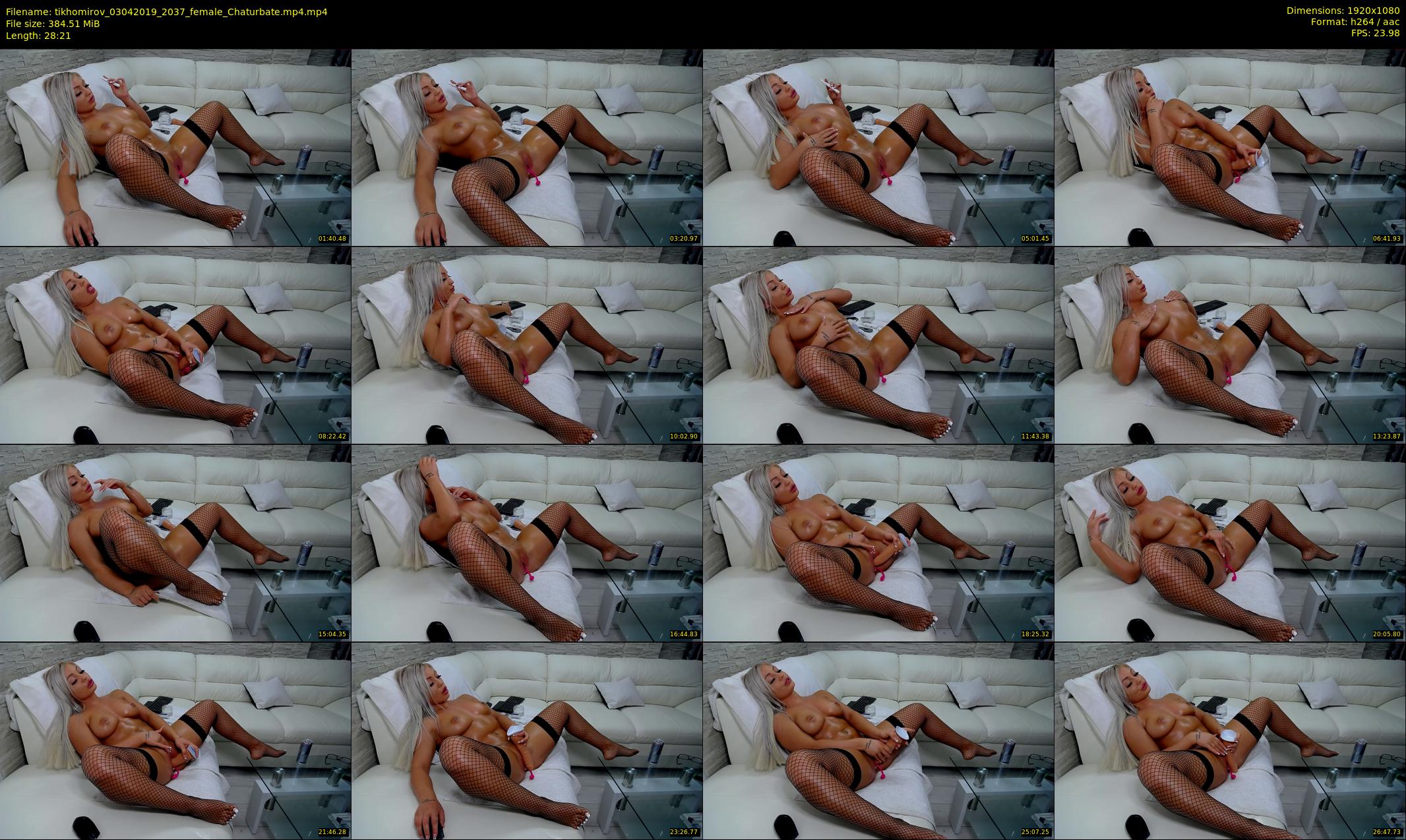 tikhomirov — 29 minute Chaturbate female cam show recording, 1080p, Apr 3, 2019