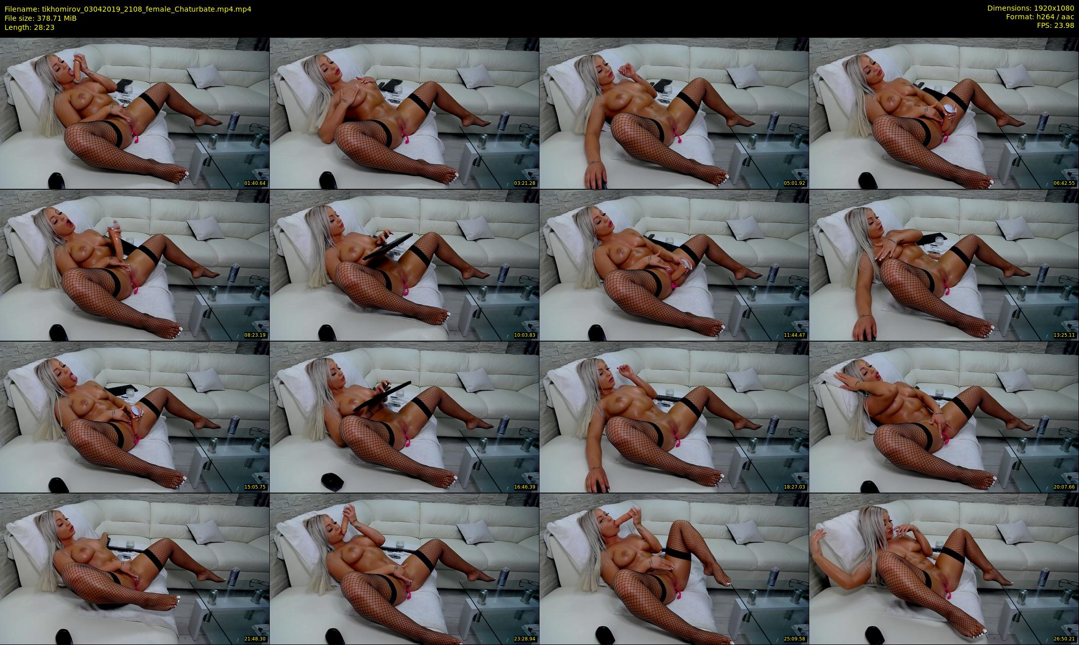 tikhomirov — 29 minute Chaturbate female cam show recording, 1080p, Apr 3, 2019