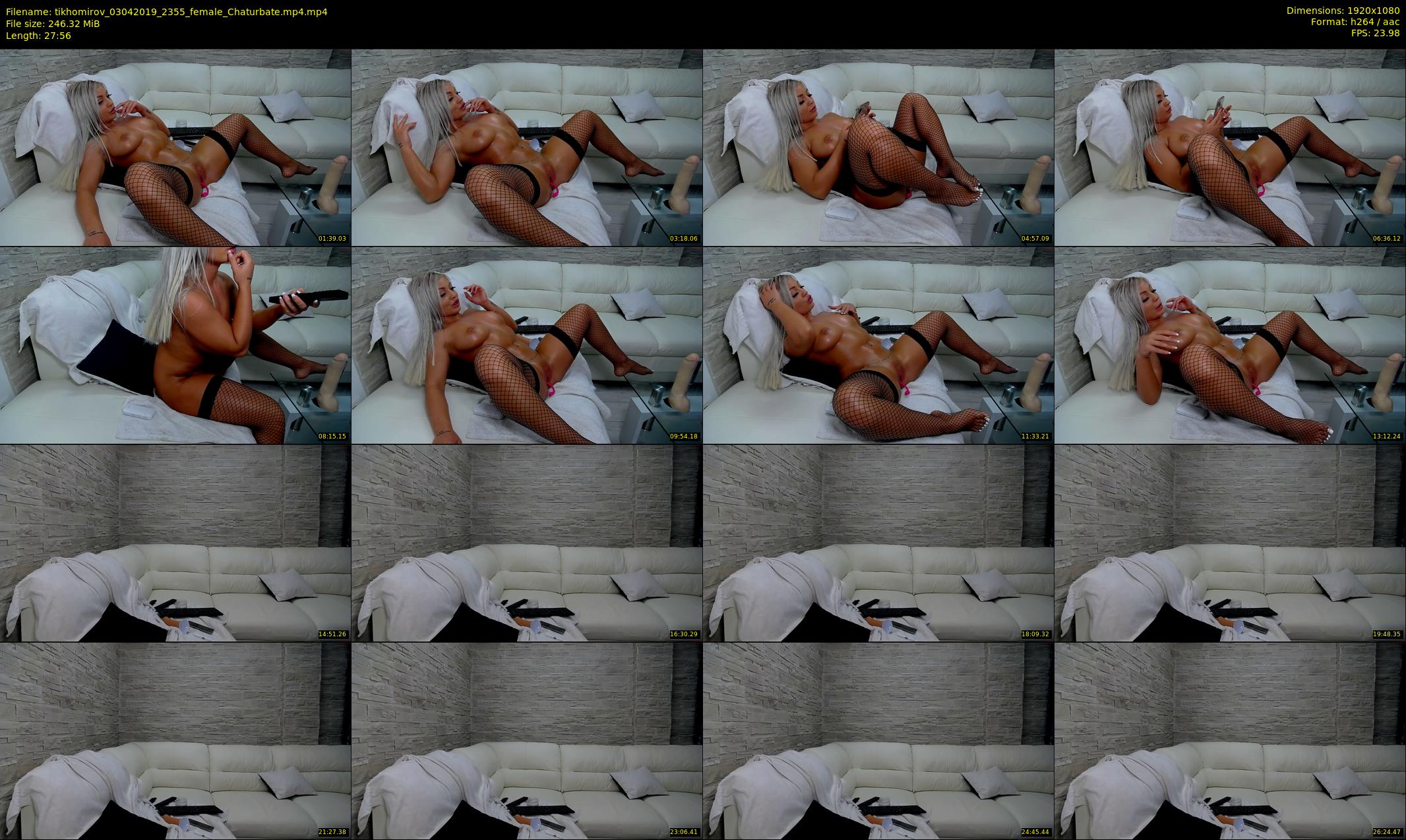 tikhomirov — 28 minute Chaturbate female cam show recording, 1080p, Apr 3, 2019