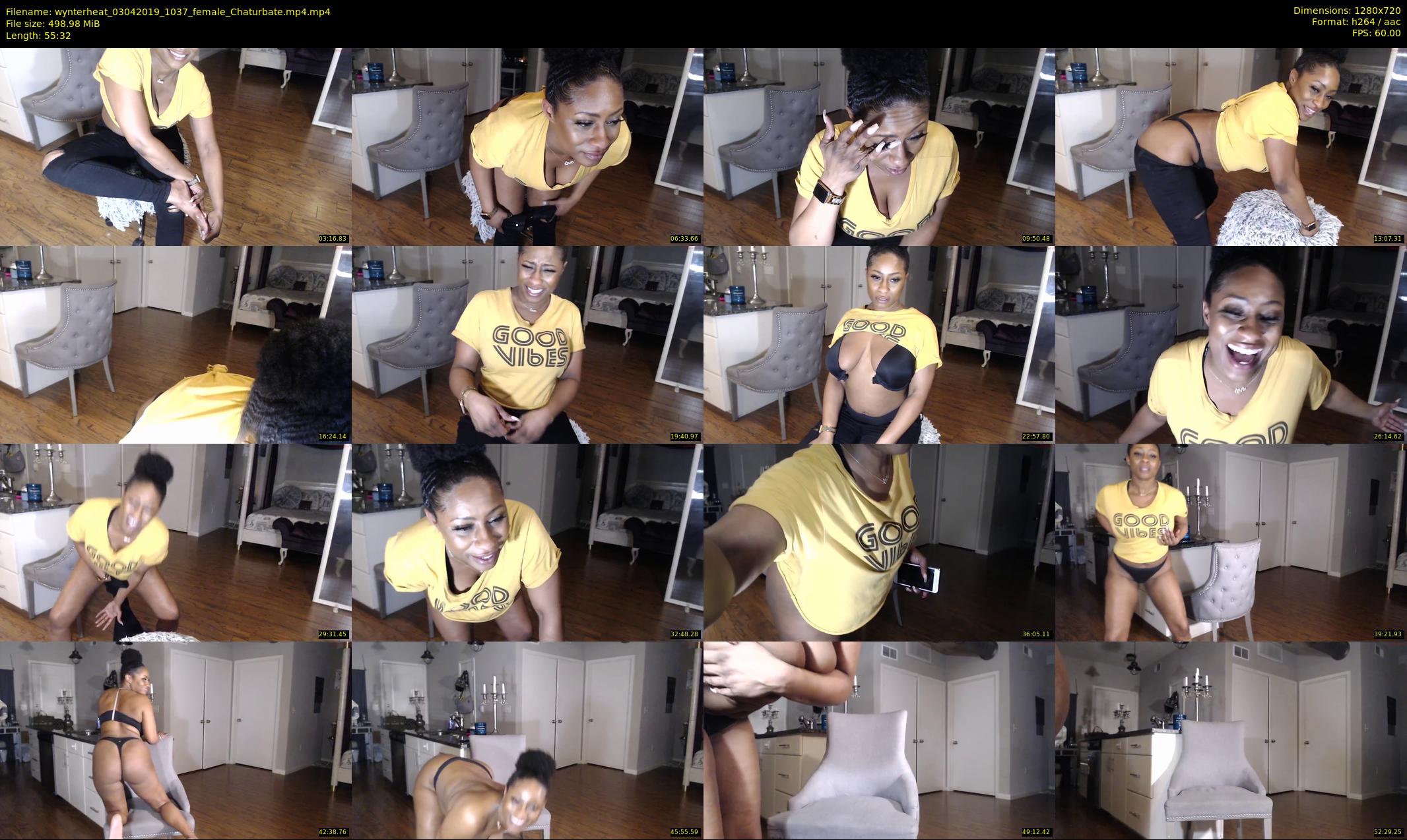 wynterheat — 56 minute Chaturbate female cam show recording, 720p, Apr 3, 2019