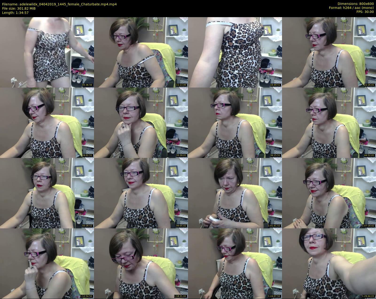 adelewildx — 95 minute Chaturbate female cam show recording, 480p, Apr 4, 2019