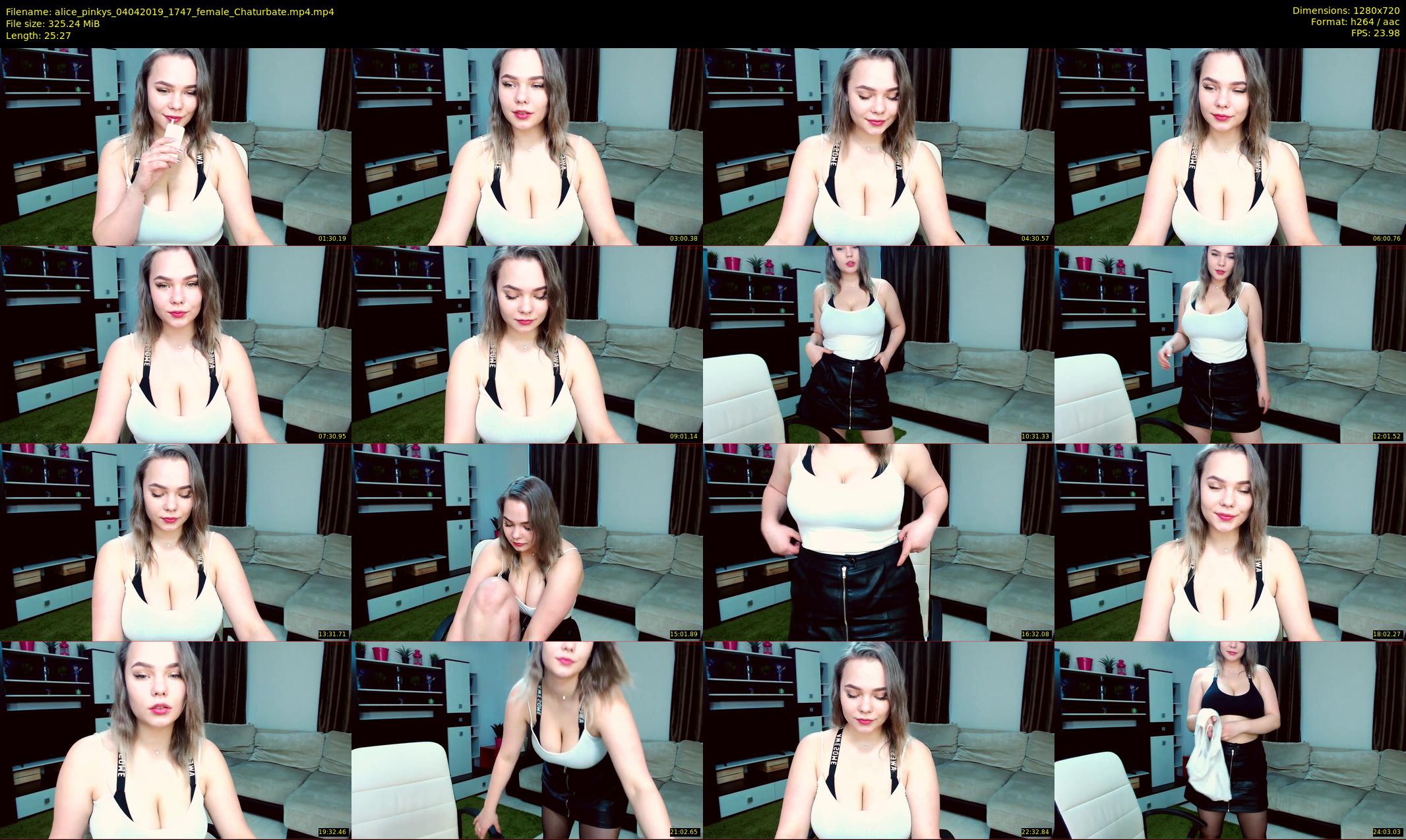 alice_pinkys — 26 minute Chaturbate female cam show recording, 720p, Apr 4, 2019