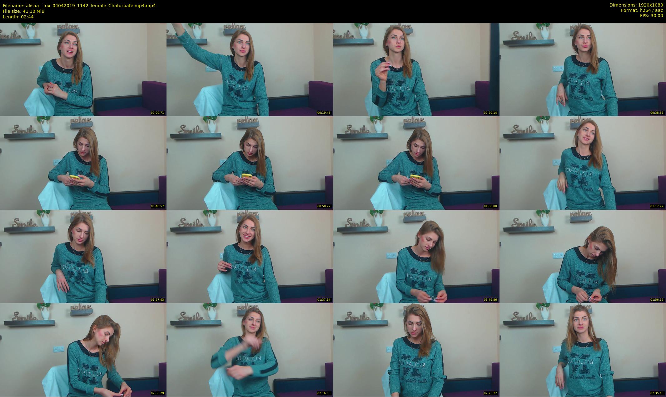 alisaa__fox — 3 minute Chaturbate female cam show recording, 1080p, Apr 4, 2019