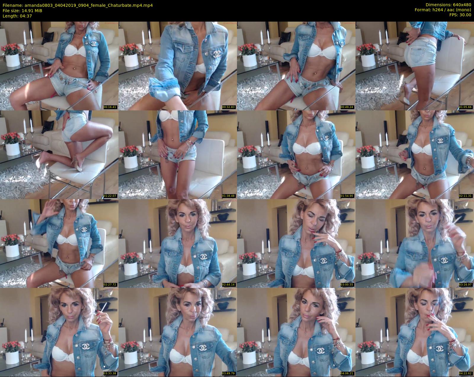 amanda0803 — 5 minute Chaturbate female cam show recording, 480p, Apr 4, 2019