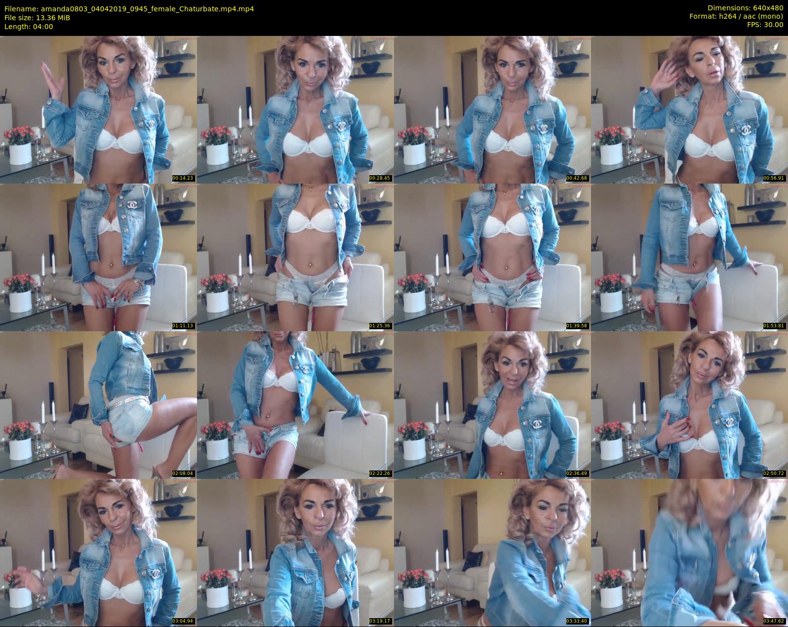 amanda0803 — 4 minute Chaturbate female cam show recording, 480p, Apr 4, 2019