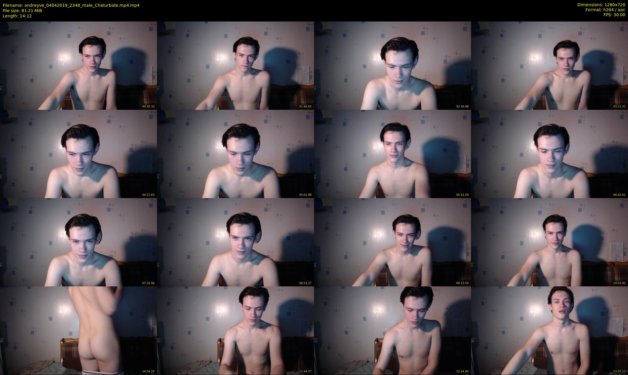 andreyve — 15 minute Chaturbate male cam show recording, 720p, Apr 4, 2019
