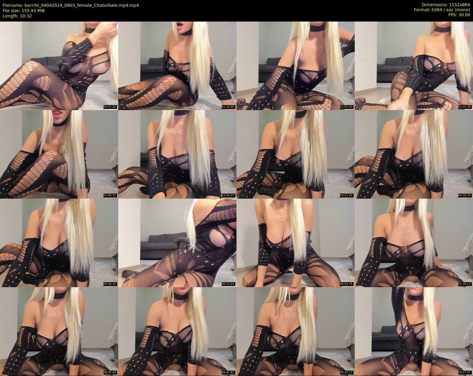 barrrbi — 11 minute Chaturbate female cam show recording, 720p, Apr 4, 2019