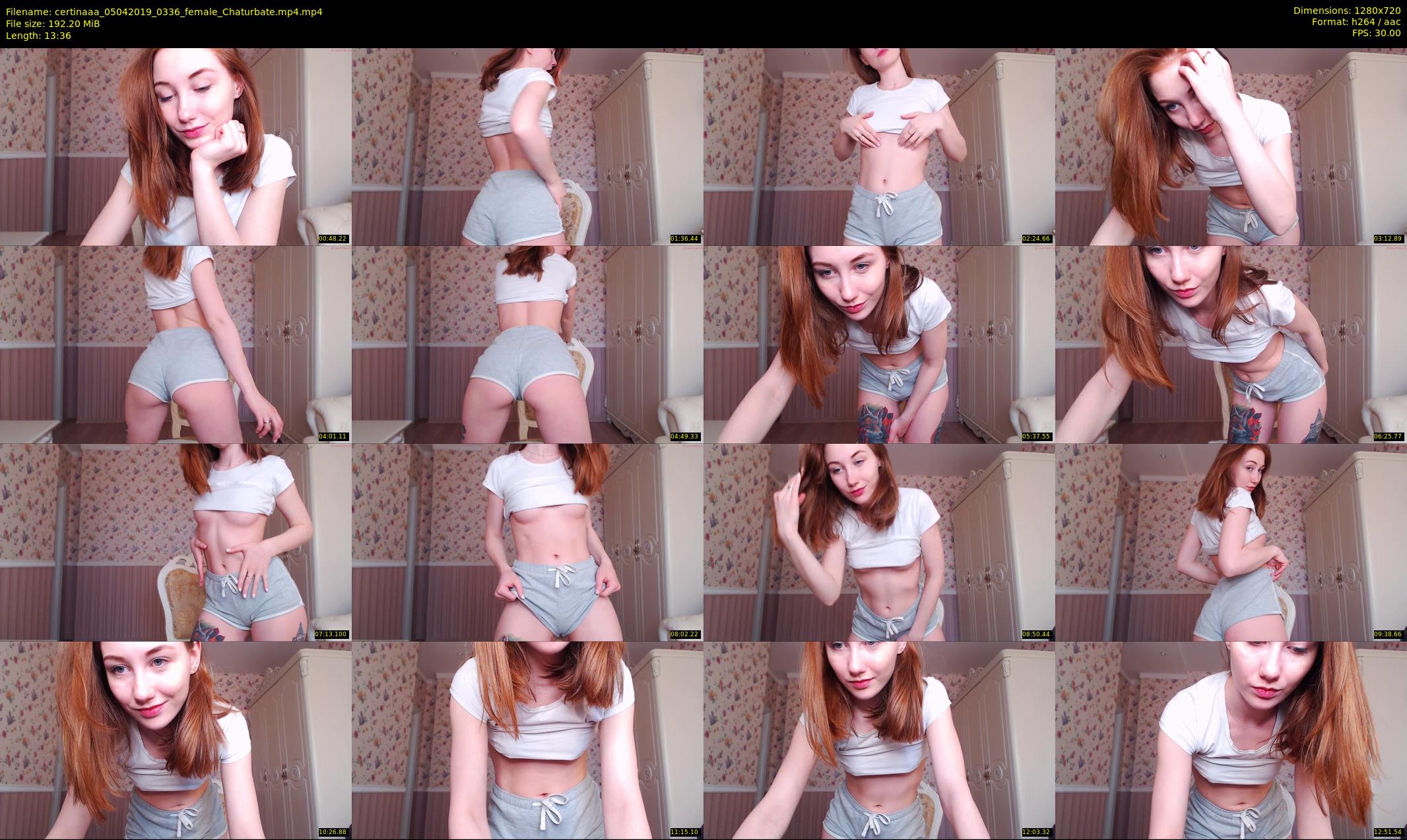 certinaaa — 14 minute Chaturbate female cam show recording, 720p, Apr 5, 2019