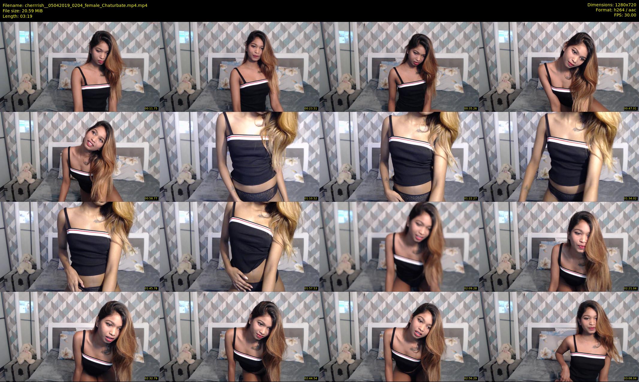 cherrrish_ — 4 minute Chaturbate female cam show recording, 720p, Apr 5, 2019