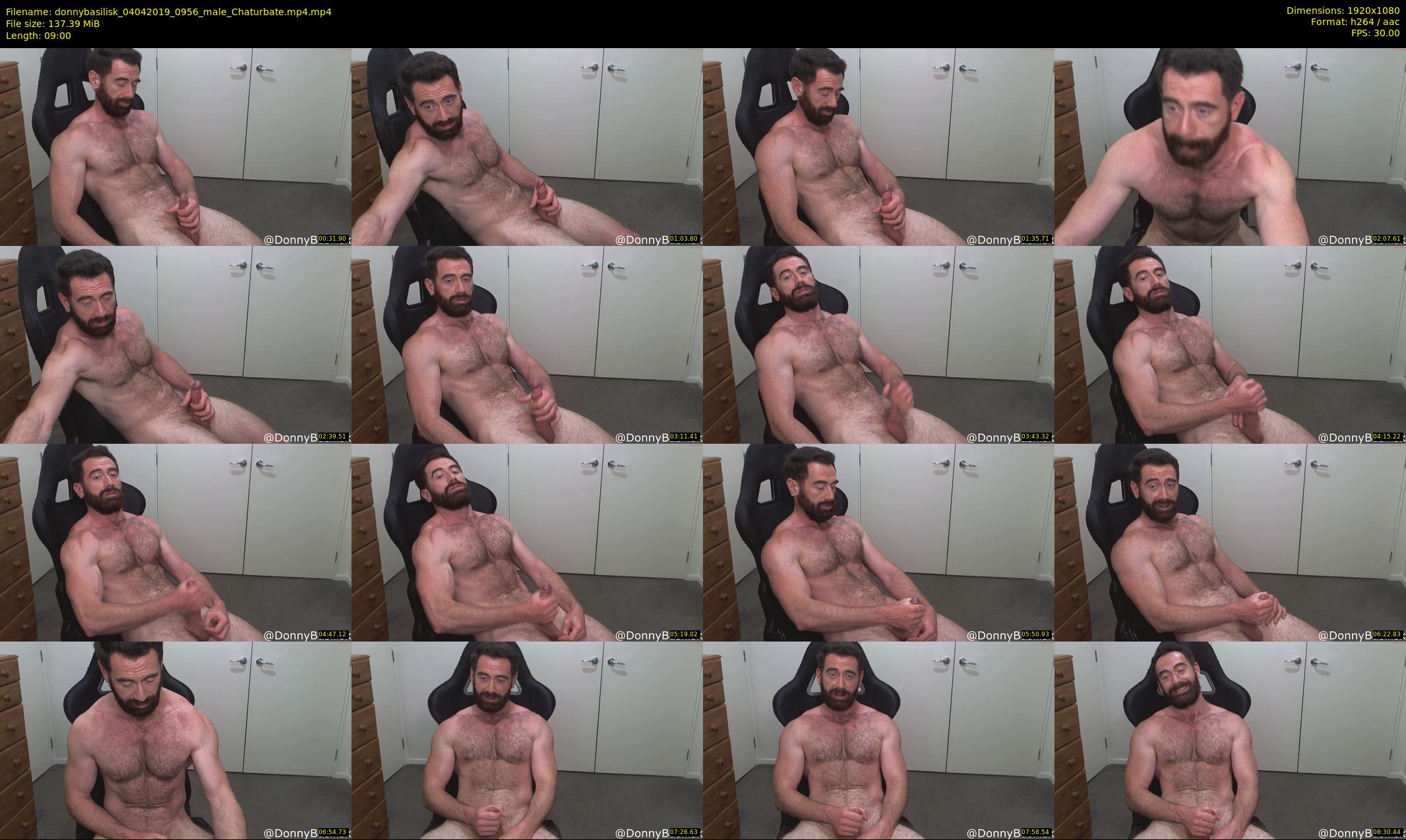 donnybasilisk — 9 minute Chaturbate male cam show recording, 1080p, Apr 4, 2019