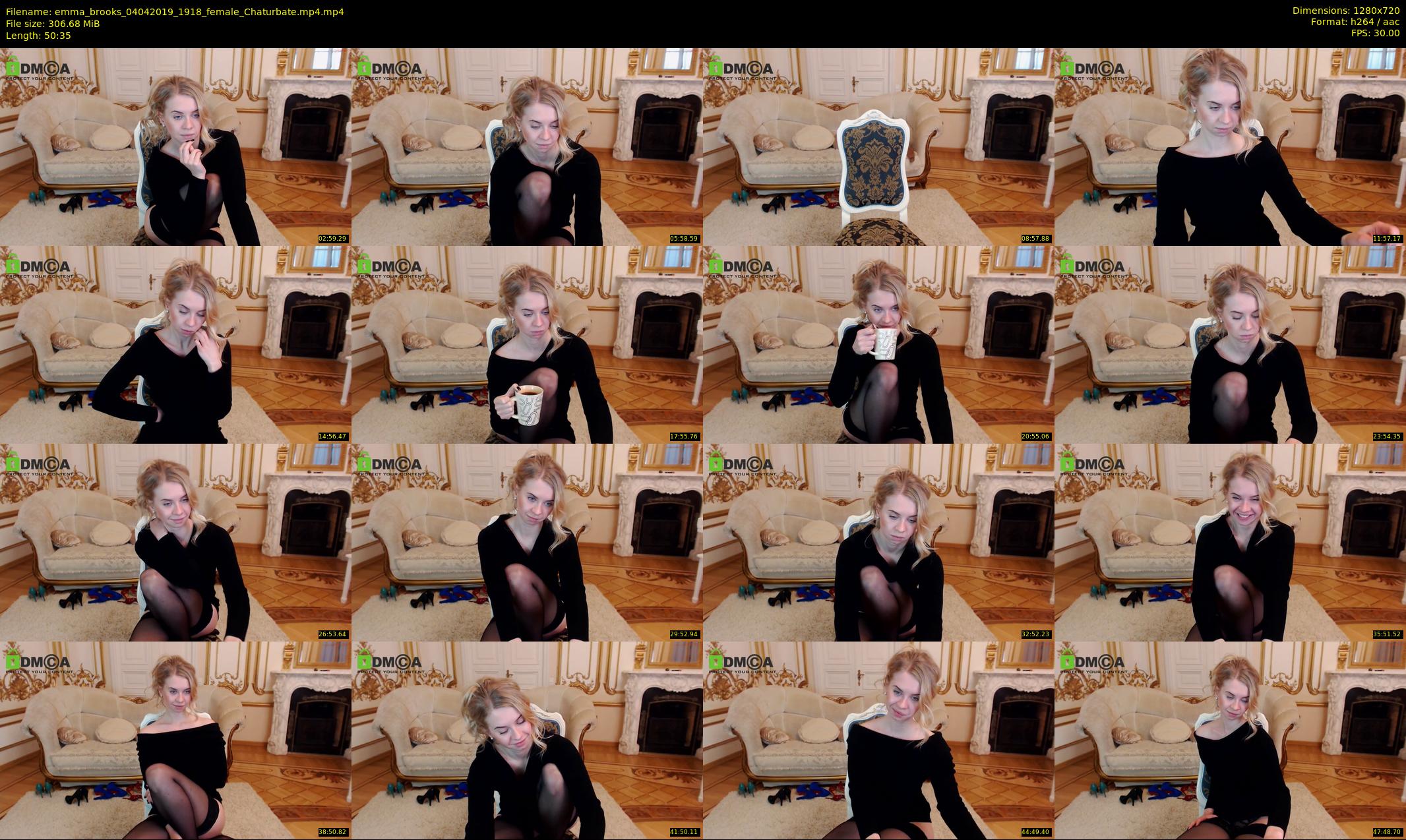 emma_brooks — 51 minute Chaturbate female cam show recording, 720p, Apr 4, 2019