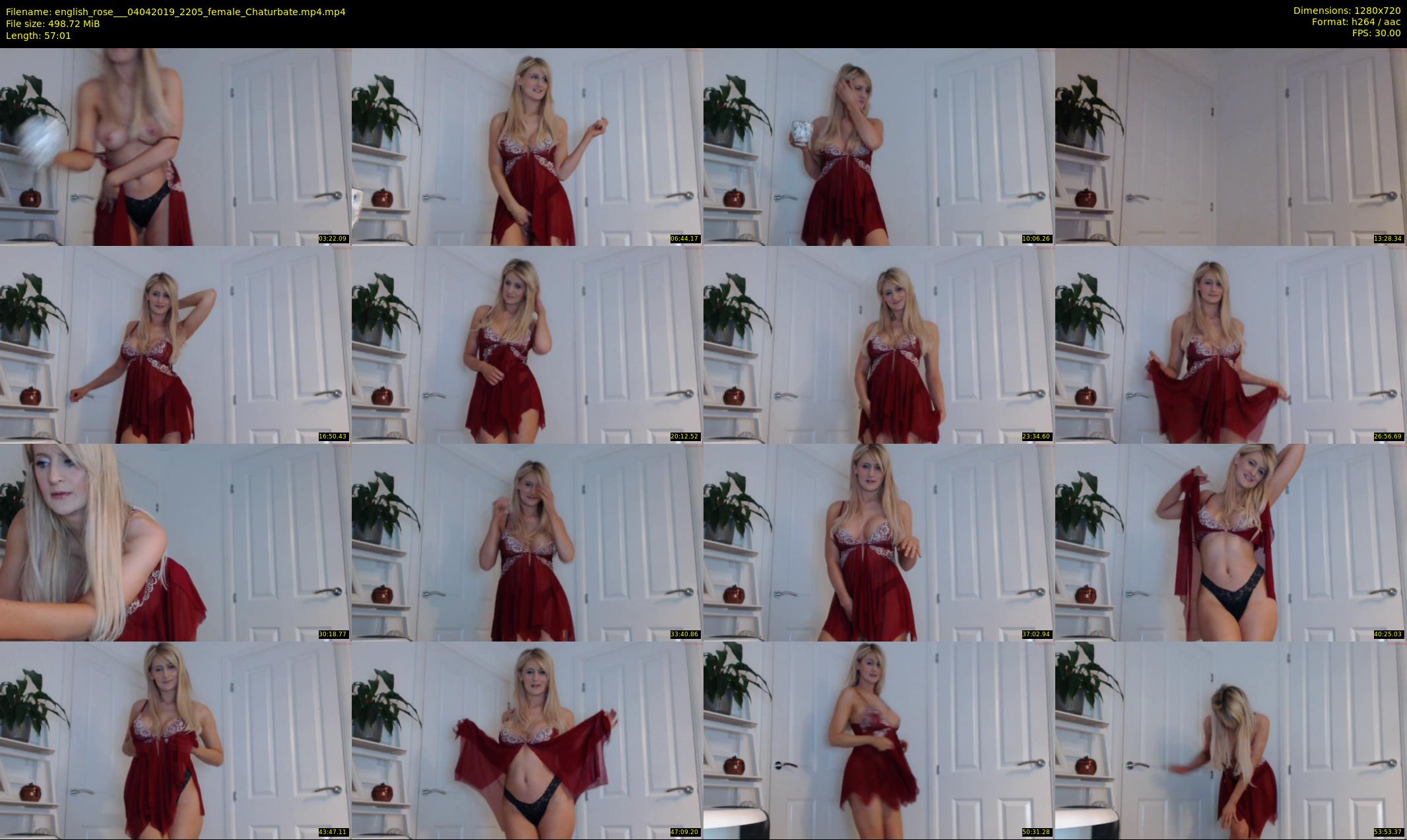 english_rose__ — 58 minute Chaturbate female cam show recording, 720p, Apr 4, 2019