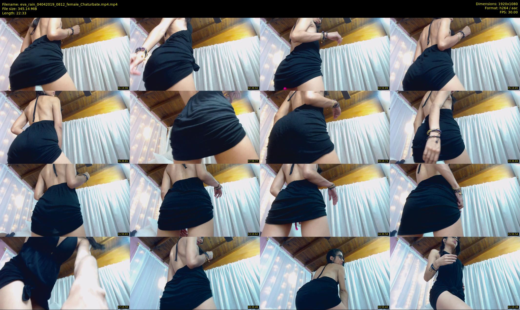 eva_rain — 23 minute Chaturbate female cam show recording, 1080p, Apr 4, 2019