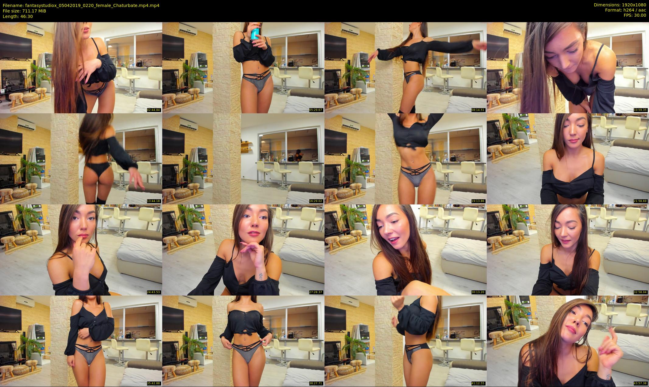 fantasystudiox — 47 minute Chaturbate female cam show recording, 1080p, Apr 5, 2019