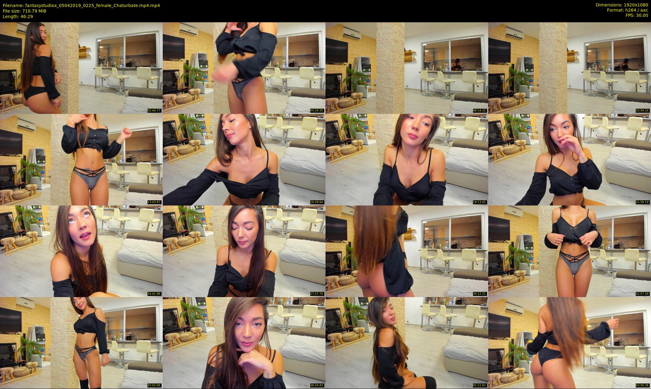 fantasystudiox — 47 minute Chaturbate female cam show recording, 1080p, Apr 5, 2019