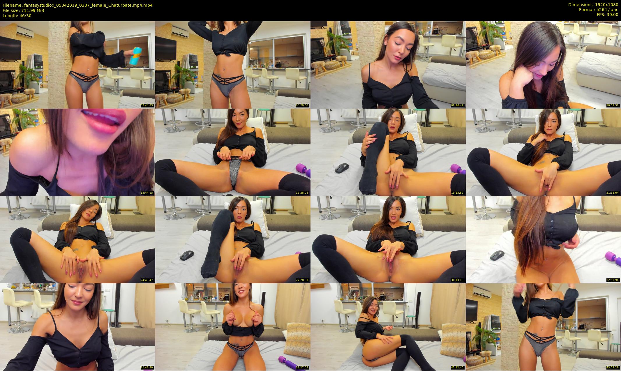 fantasystudiox — 47 minute Chaturbate female cam show recording, 1080p, Apr 5, 2019