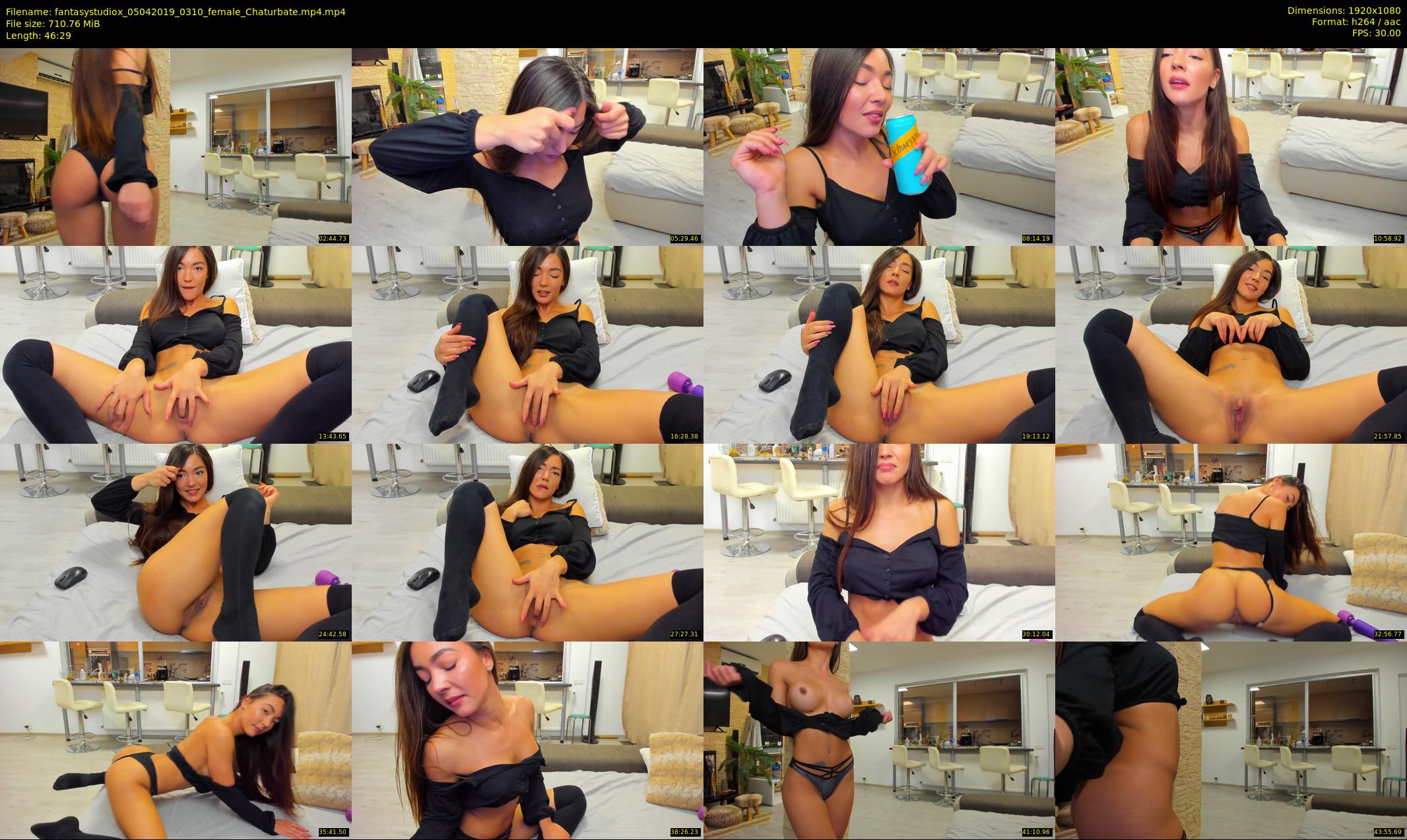 fantasystudiox — 47 minute Chaturbate female cam show recording, 1080p, Apr 5, 2019