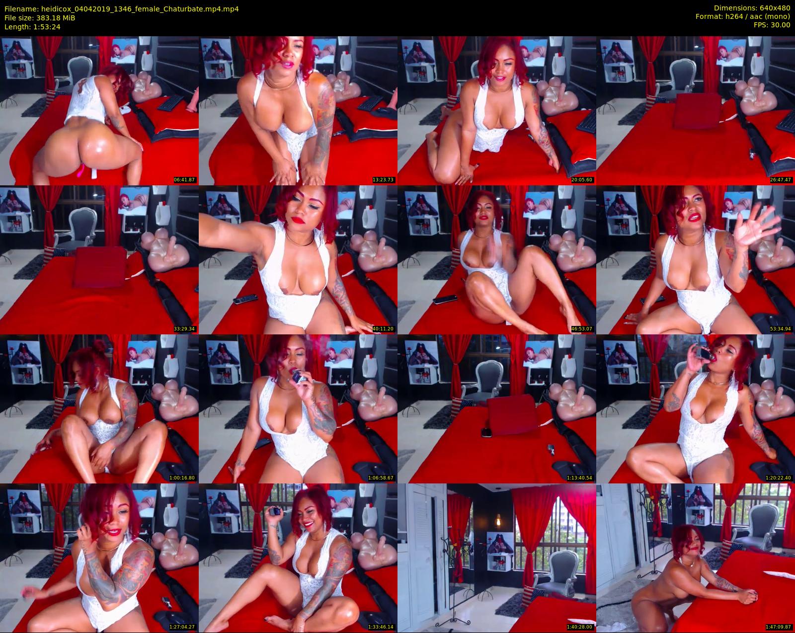 heidicox — 114 minute Chaturbate female cam show recording, 480p, Apr 4, 2019