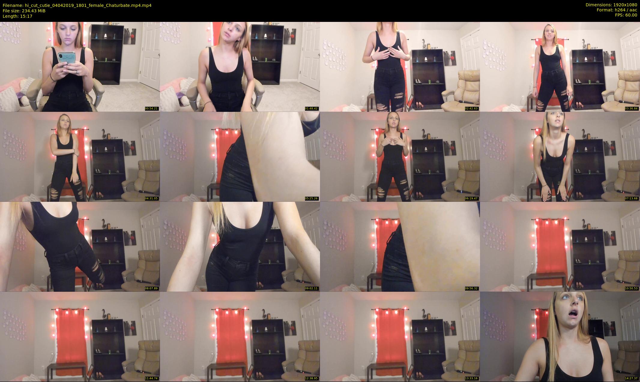 hi_cut_cutie — 16 minute Chaturbate female cam show recording, 1080p, Apr 4, 2019