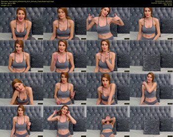 hornygirllx — 22 minute Chaturbate female cam show recording, 480p, Apr 5, 2019
