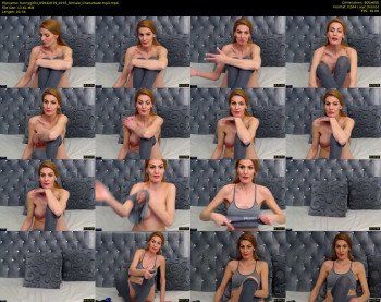 hornygirllx — 4 minute Chaturbate female cam show recording, 480p, Apr 5, 2019