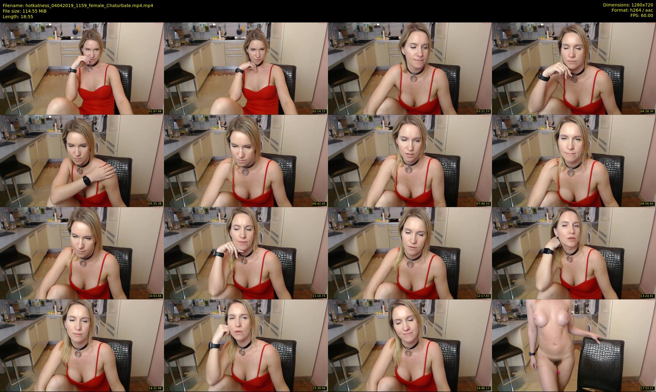 hotkatness — 19 minute Chaturbate female cam show recording, 720p, Apr 4, 2019