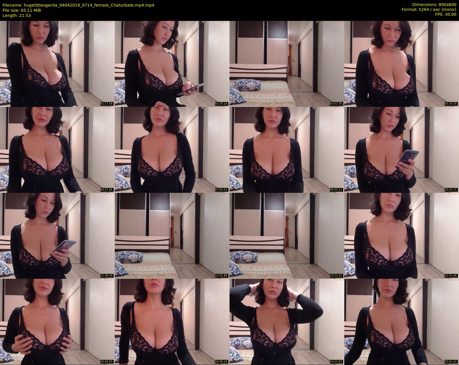 hugetittiesgerda — 22 minute Chaturbate female cam show recording, 480p, Apr 4, 2019
