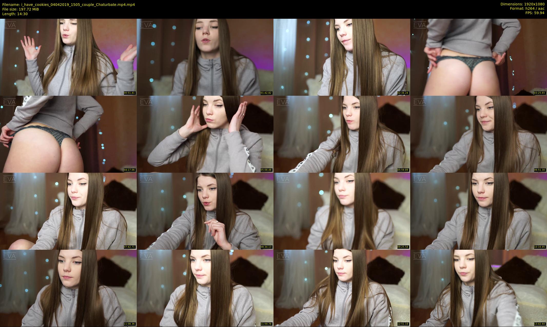 i_have_cookies — 15 minute Chaturbate female cam show recording, 1080p, Apr 4, 2019