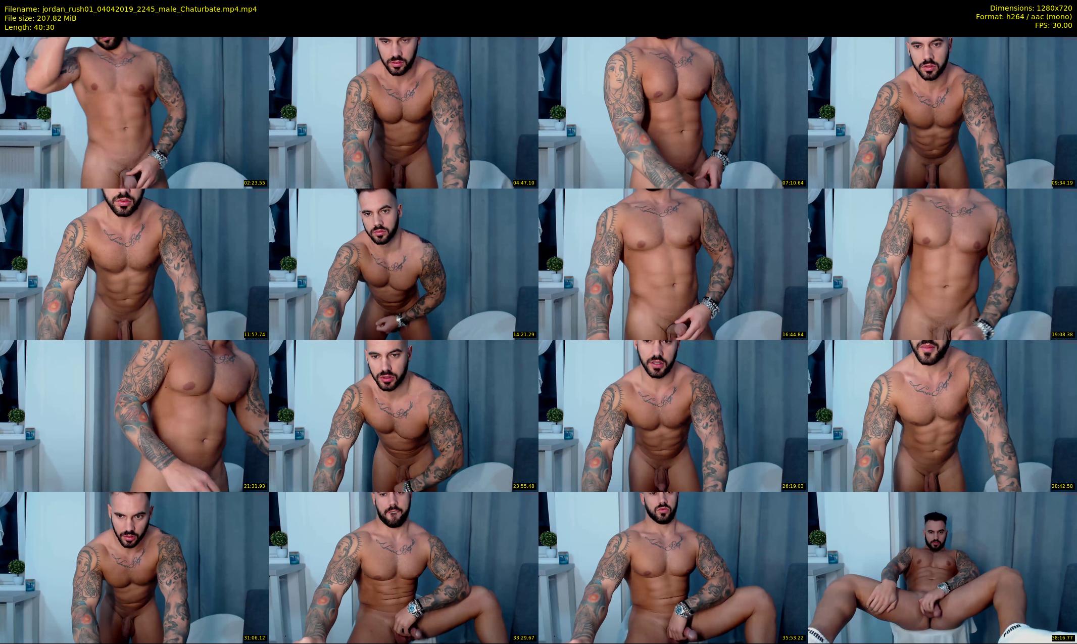 jordan_rush01 — 41 minute Chaturbate male cam show recording, 720p, Apr 4, 2019