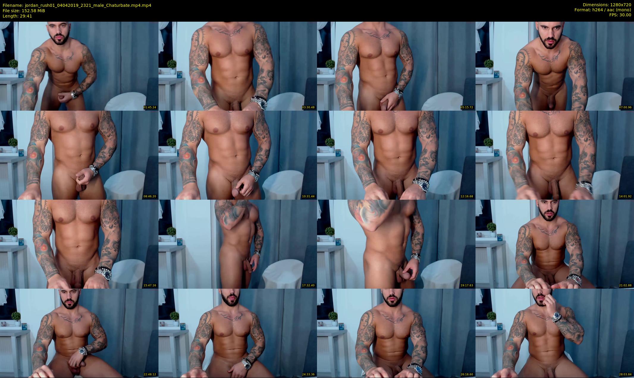 jordan_rush01 — 30 minute Chaturbate male cam show recording, 720p, Apr 4, 2019