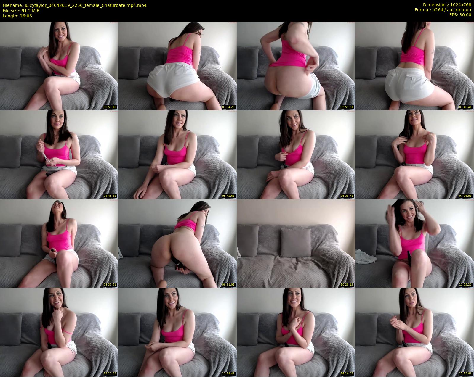 juicytaylor — 17 minute Chaturbate female cam show recording, 720p, Apr 4, 2019